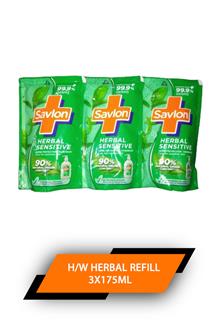 Savlon H/w Herbal Refill 3x175ml